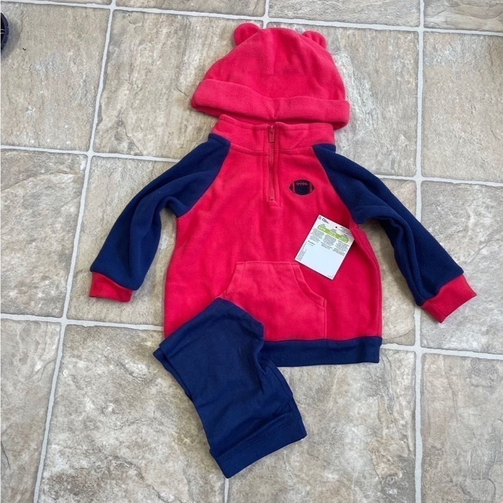 Baby Boy Gerber Fleece Outfit size 6-9m